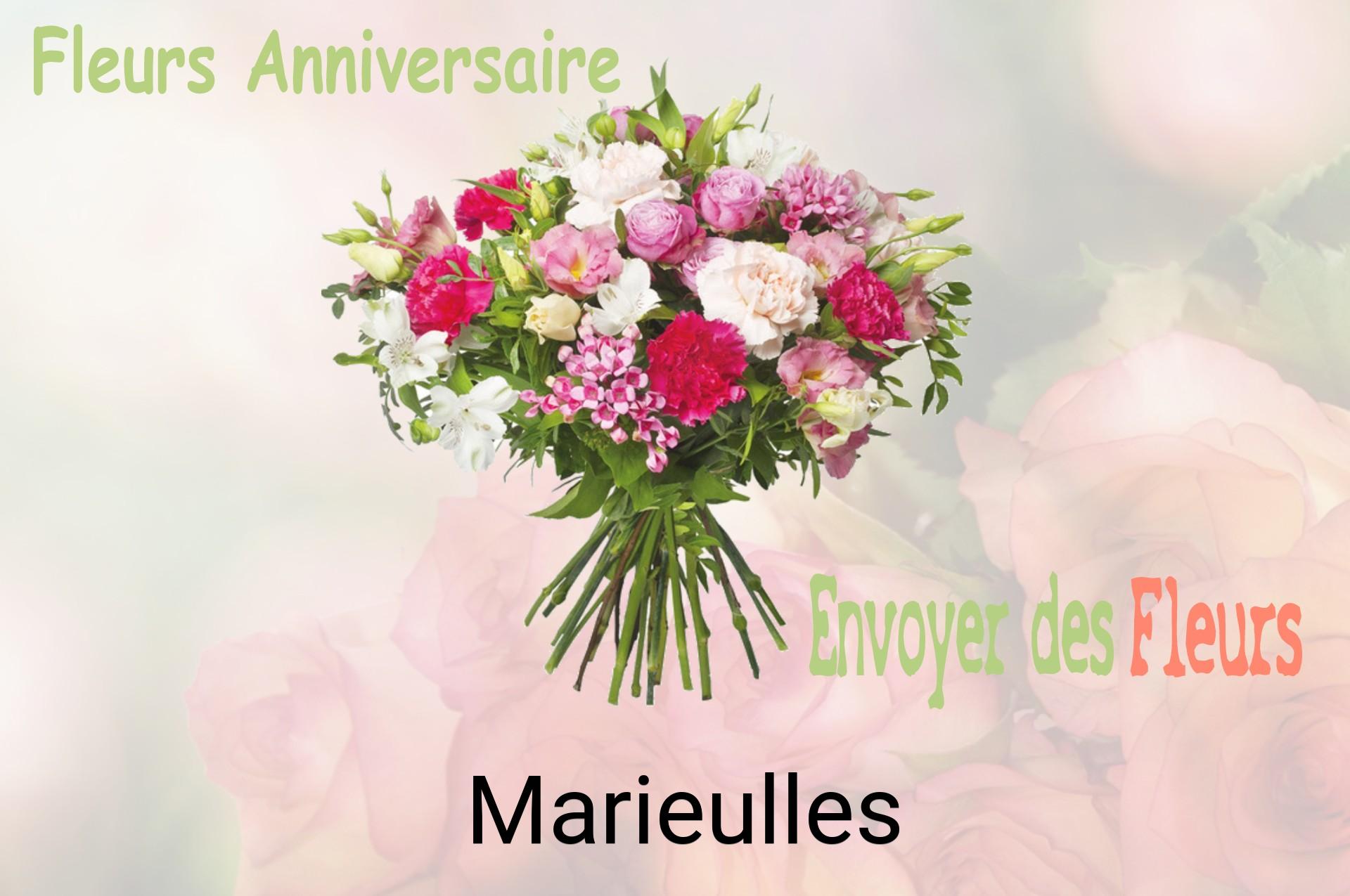Bouquet de fleurs d’anniversaire livré à Marieulles